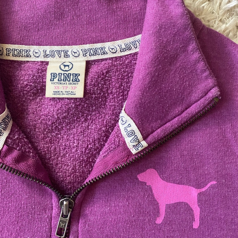 PINK Victoria’s Secret Quarter Zip